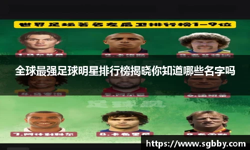 全球最强足球明星排行榜揭晓你知道哪些名字吗